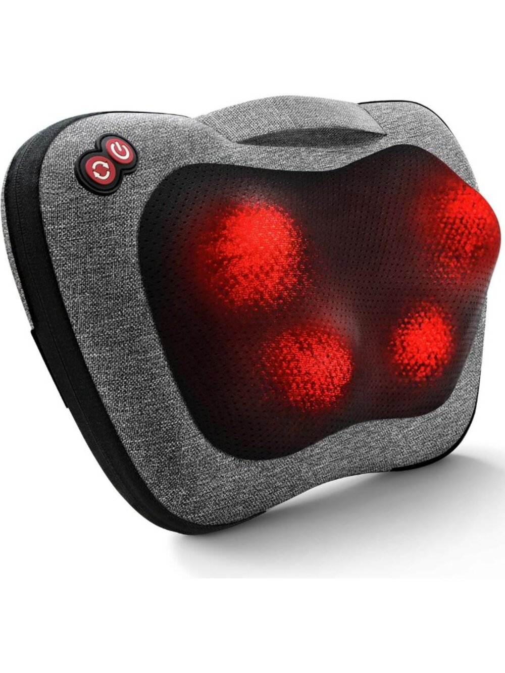 Shiatsu Back Massager with Heat - Deep Tissue Pain Relief, Relaxation & Comfort